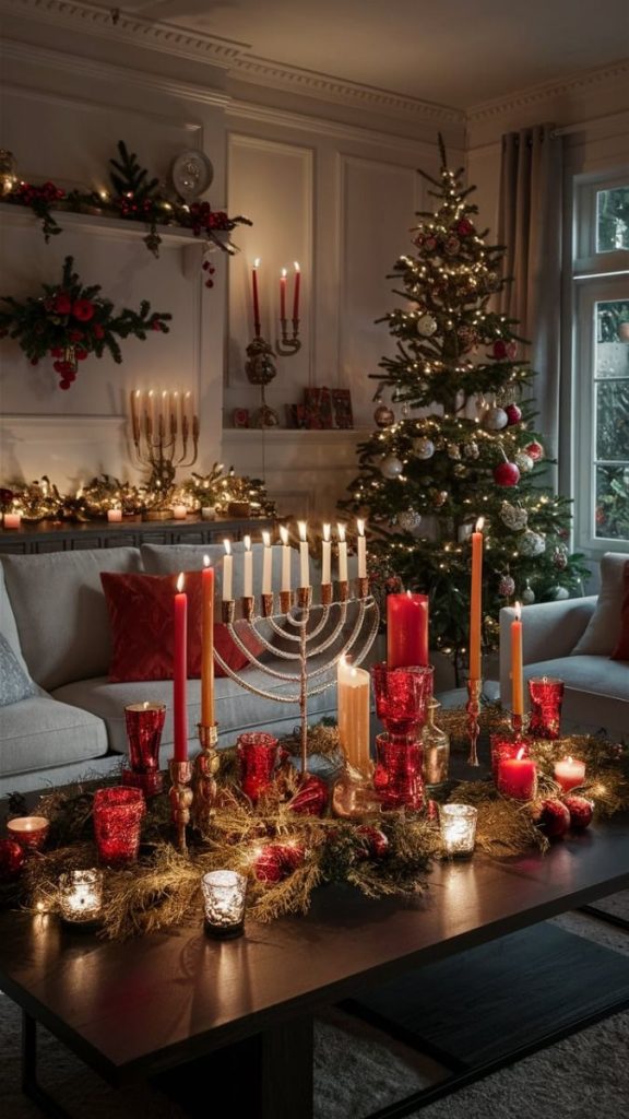  Chic and Modern Christmas Living Room Ideas to Transform Your Home This Holiday Season